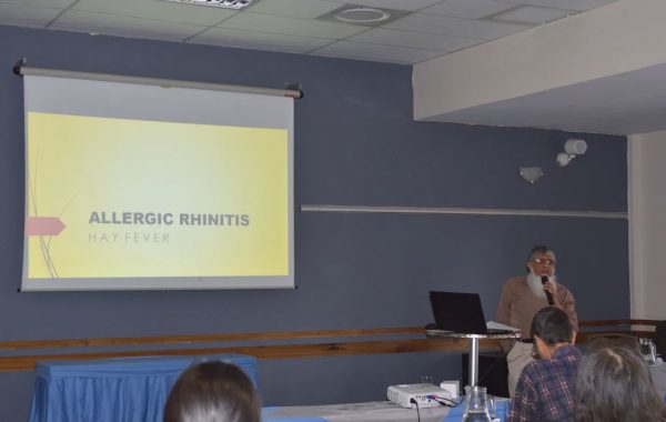 Dr Ebrahim Mahomed presents Allergic Rhinitis